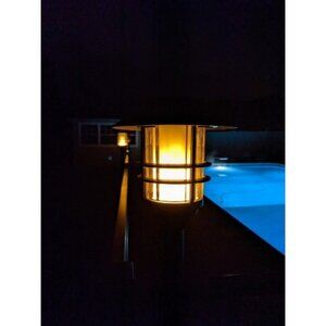 2 Packs Solar Pathway Flame Lights - Solar Lights Outdoor Torch Waterproof LED
